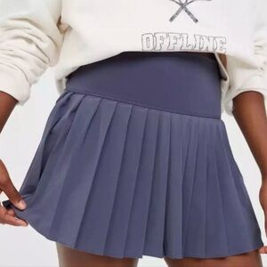 Aerie Offline Pleated Skort XL